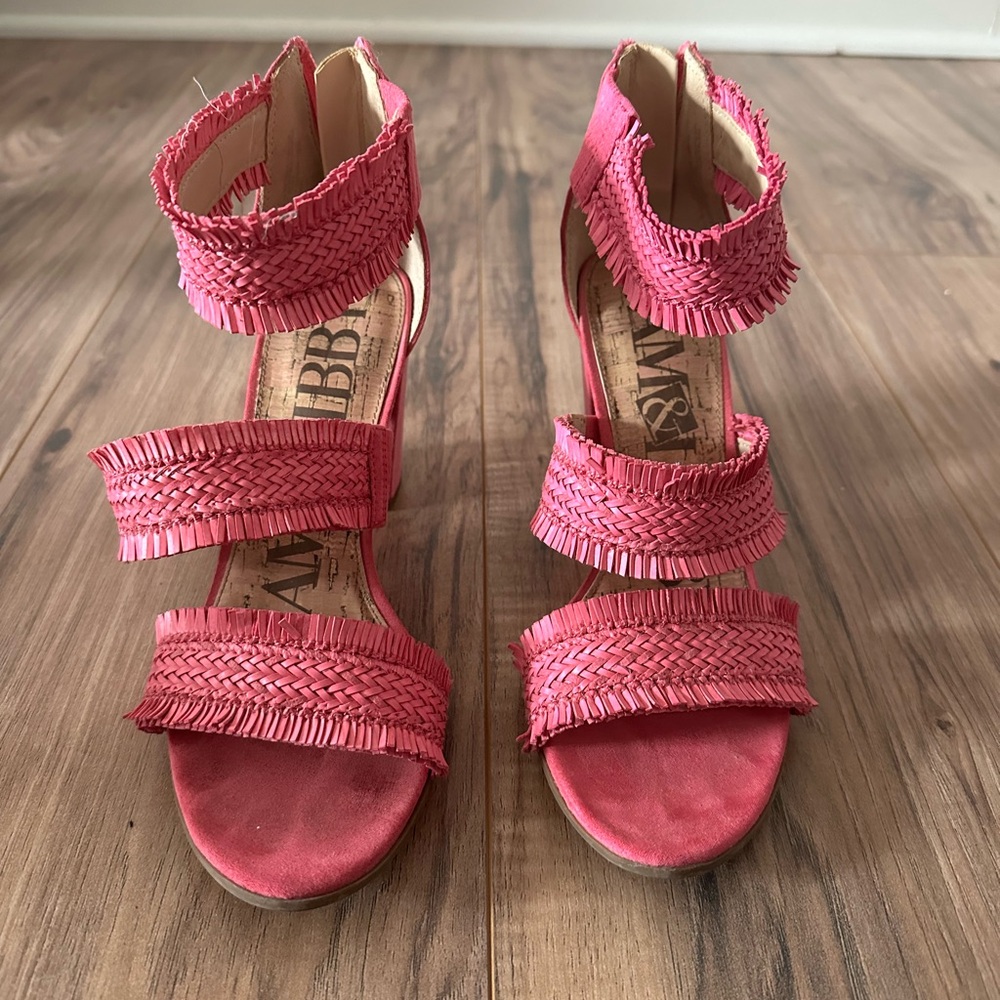 Pink heels